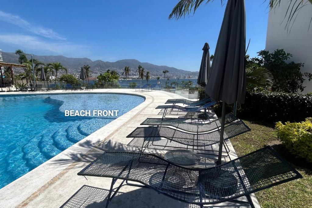 Hermoso Departamento Cerca De La Quebrada Acapulco Esterno foto